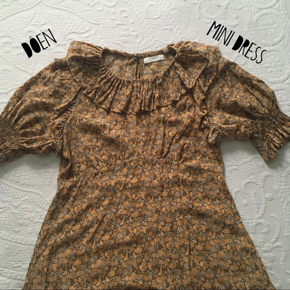 Dôen Silk Mini Dress